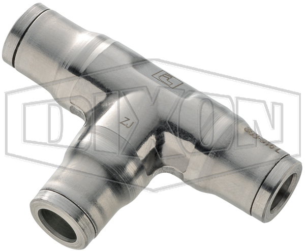 Legris Stainless Steel Push-In Union Tee